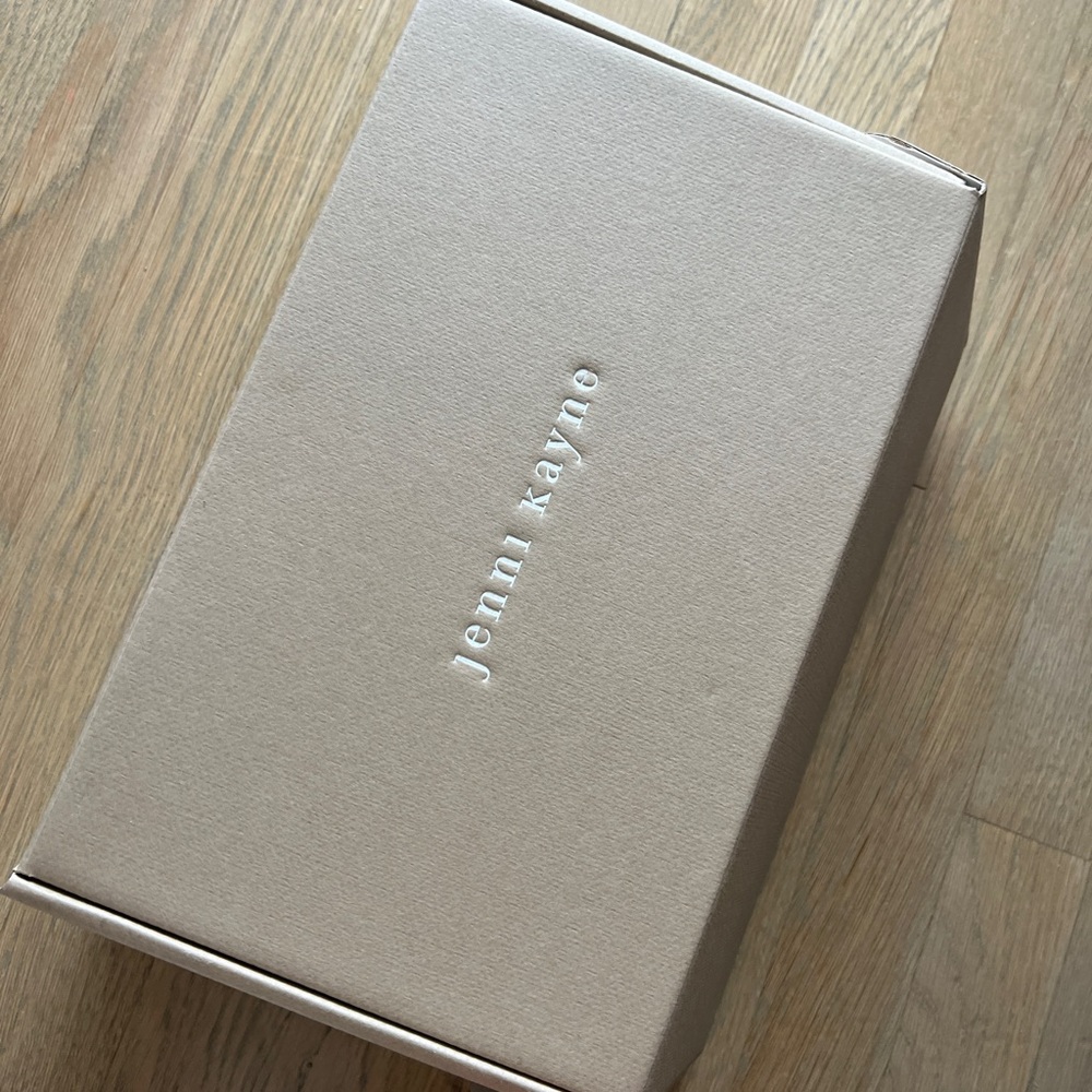 Jenni Kayne moccasin slides 39/9 new w box